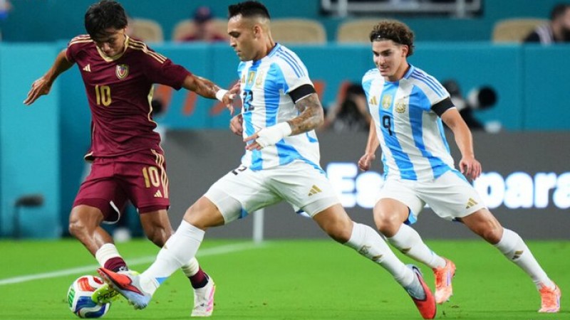 Sin Messi y con varios cambios, la Selección Argentina vence a Venezuela en la doble fecha FIFA